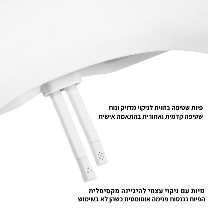 מושב אסלה בידה ברונדל ללא חשמל